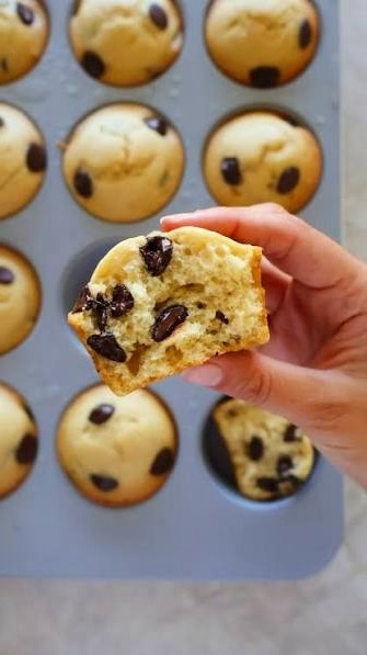 Greek Yogurt Mini Muffins Recipe