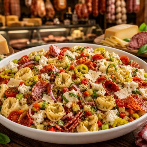 Italian Grinder Tortellini Salad Recipe