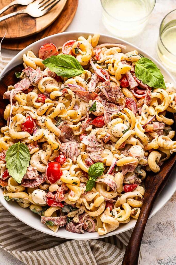Italian Grinder Tortellini Salad Recipe