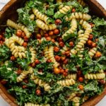Kale Caesar Pasta Salad Recipe