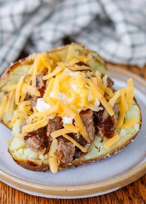 Loaded Beef and Potato Bake Recipe
