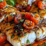 Mediterranean Cod in Tomato Basil Sauce Recipe