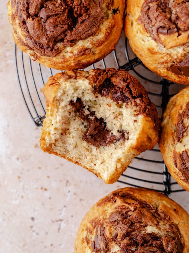 Nutella Banana Muffins Recipe