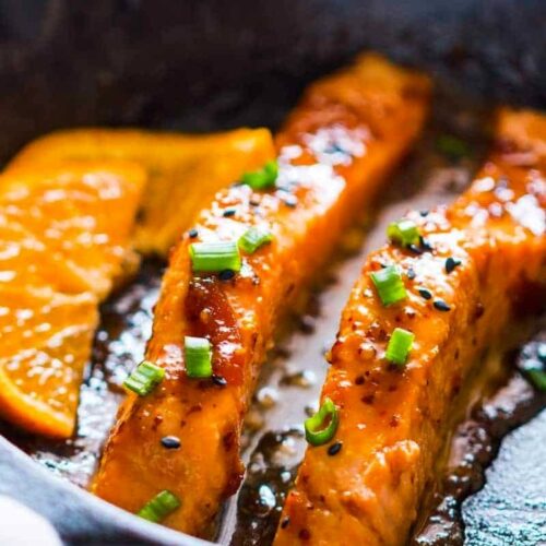 Pan Fried Orange Salmon Recipe
