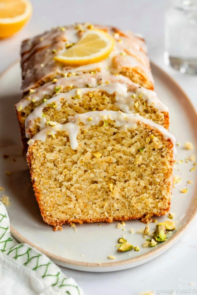 Pistachio Lemon Breakfast Bread