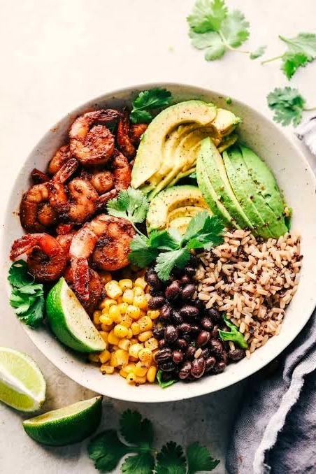Shrimp Avocado Bowls Recipe