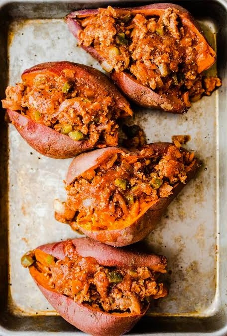 Sloppy Joe Sweet Potatoes Recipe