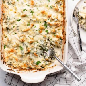 Spinach Artichoke Chicken Casserole Recipe