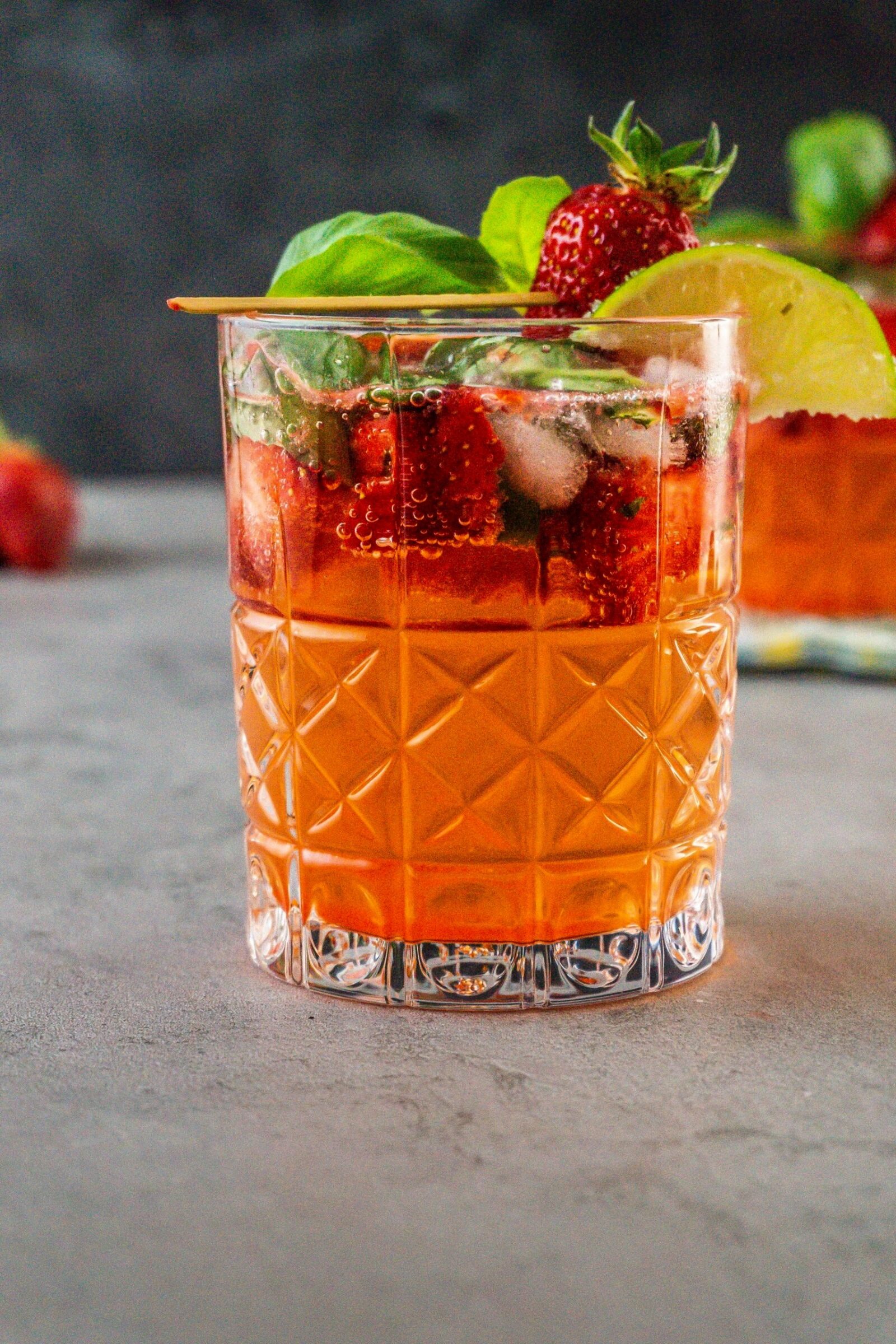 Strawberry Basil Smash Recipe