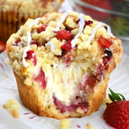 Strawberry Cream Cheese Muffins Recipe