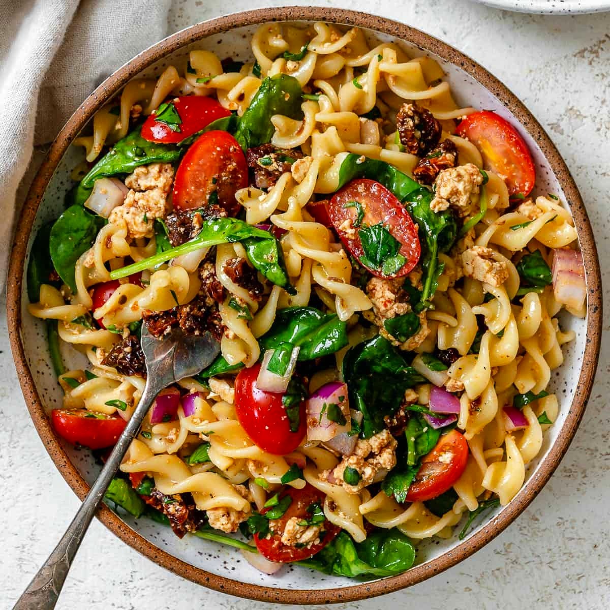 Sun Dried Tomato Pasta Salad Recipe