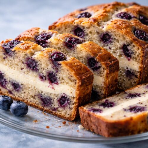 Blueberry Cream Cheese Bread Recipe