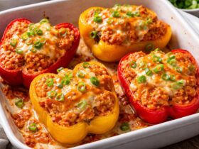 Buffalo Chicken Stuffed Peppers Recipe