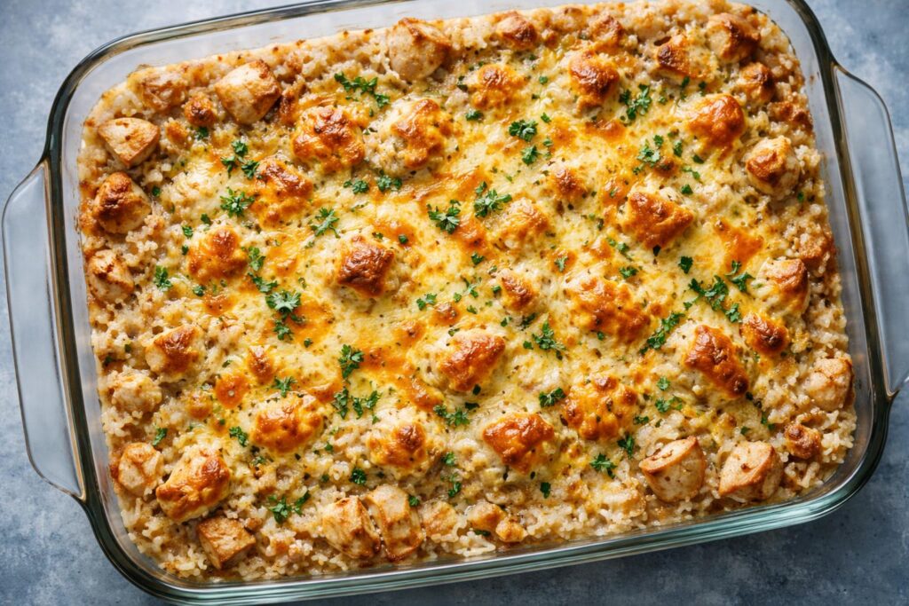 Chicken Onion Soup Rice Casserole Recipe