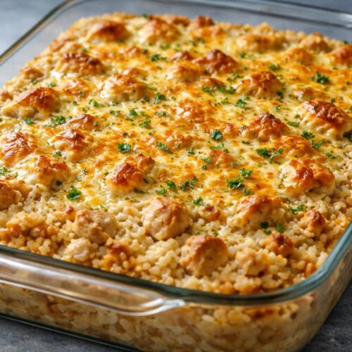 Chicken Onion Soup Rice Casserole Recipe