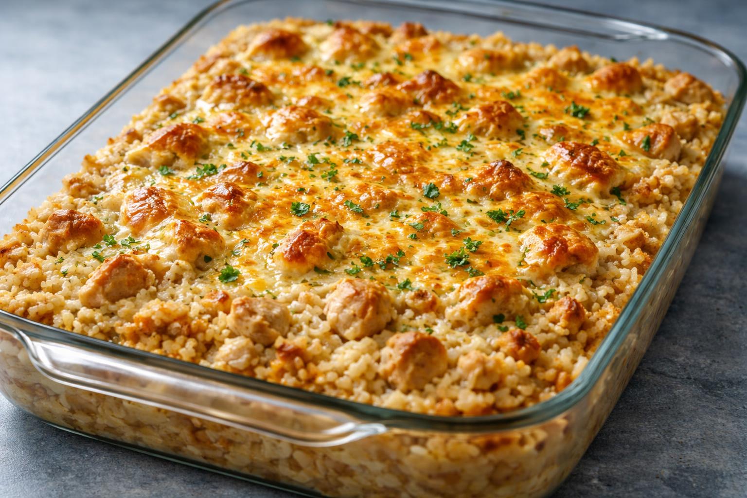 Chicken Onion Soup Rice Casserole Recipe