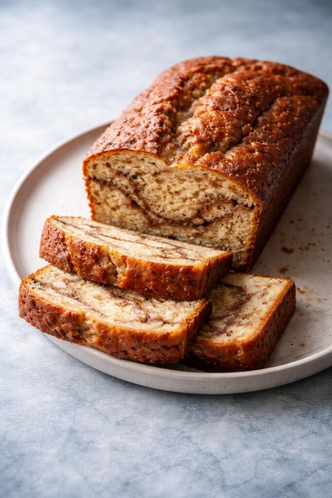 Cinnamon Swirl Banana Bread Recipe