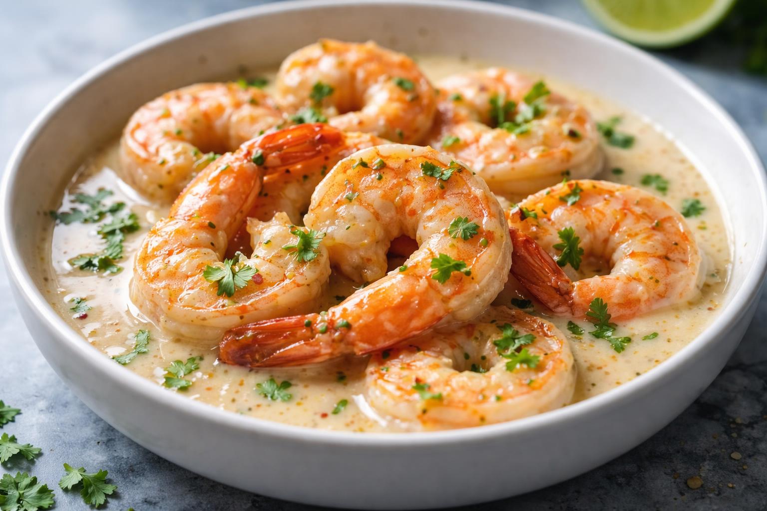Coconut Garlic Shrimp Recipe