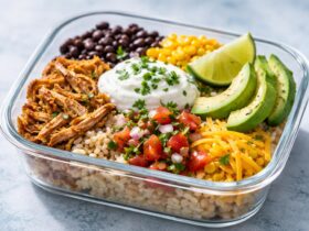 High-Protein Shredded Chicken Bowls Recipe