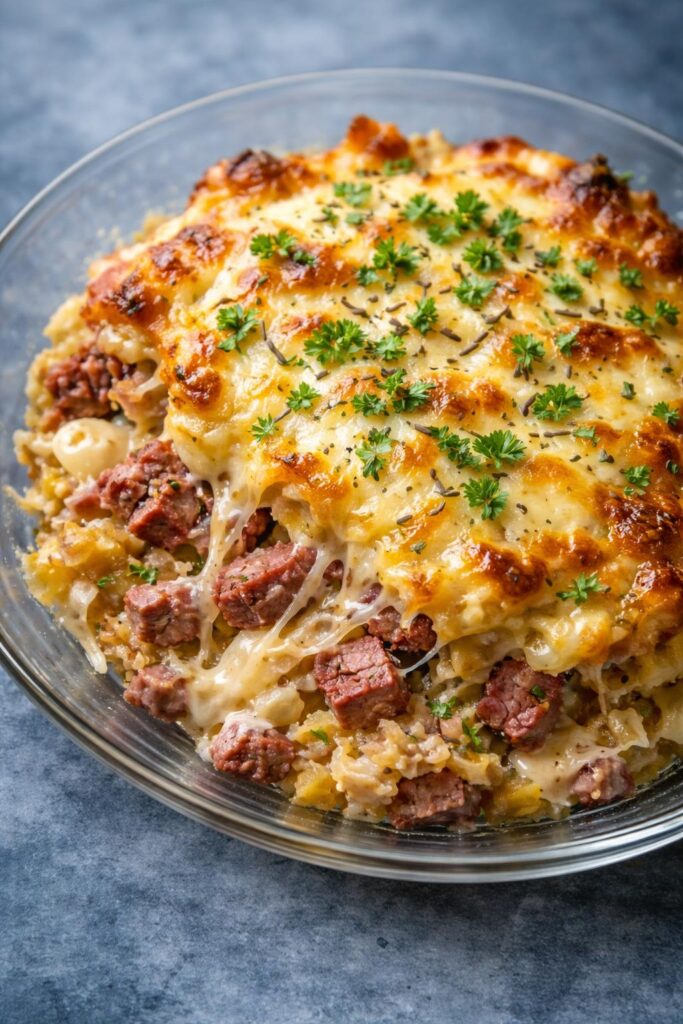 Keto Reuben Casserole Recipe
