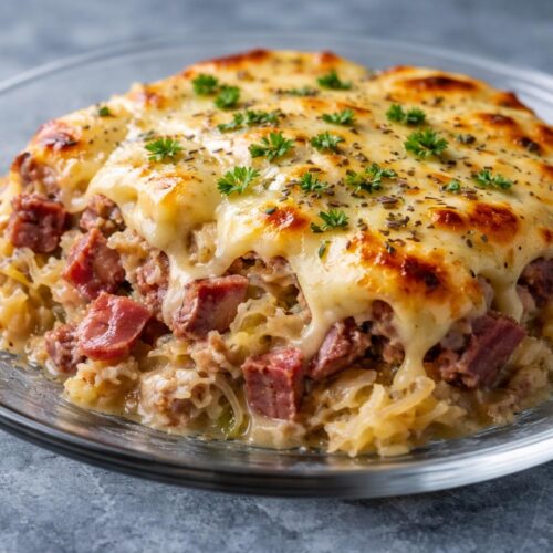 Keto Reuben Casserole Recipe