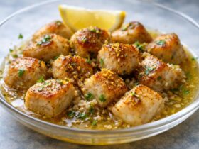 Lemon Butter Fish Bites Recipe