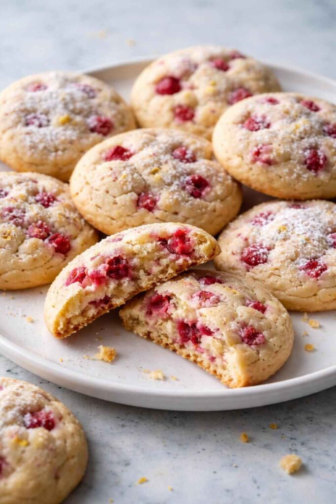 Lemon Raspberry Cookies Recipe