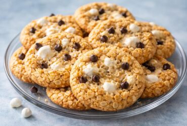 Marshmallow Crispy Cookies Recipe