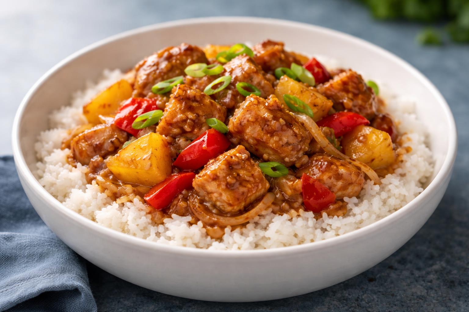 Pineapple Chicken and Rice Recipe